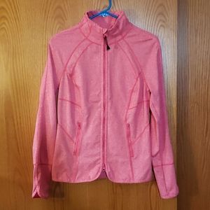 Zella Activewear Track Jacket Pink Medium